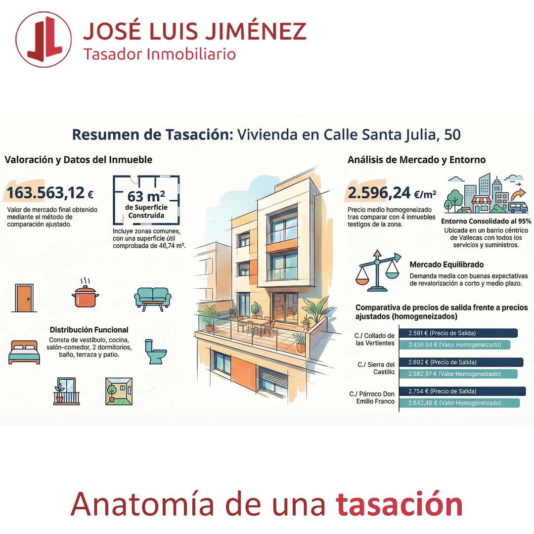 Anatomía de una tasación